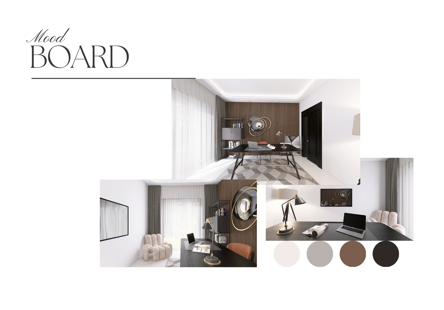 Moodboard — Office Dark
